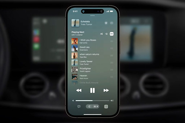 SharePlay giúp đồng bộ dữ liệu dễ dàng, kết nối được với CarPlay